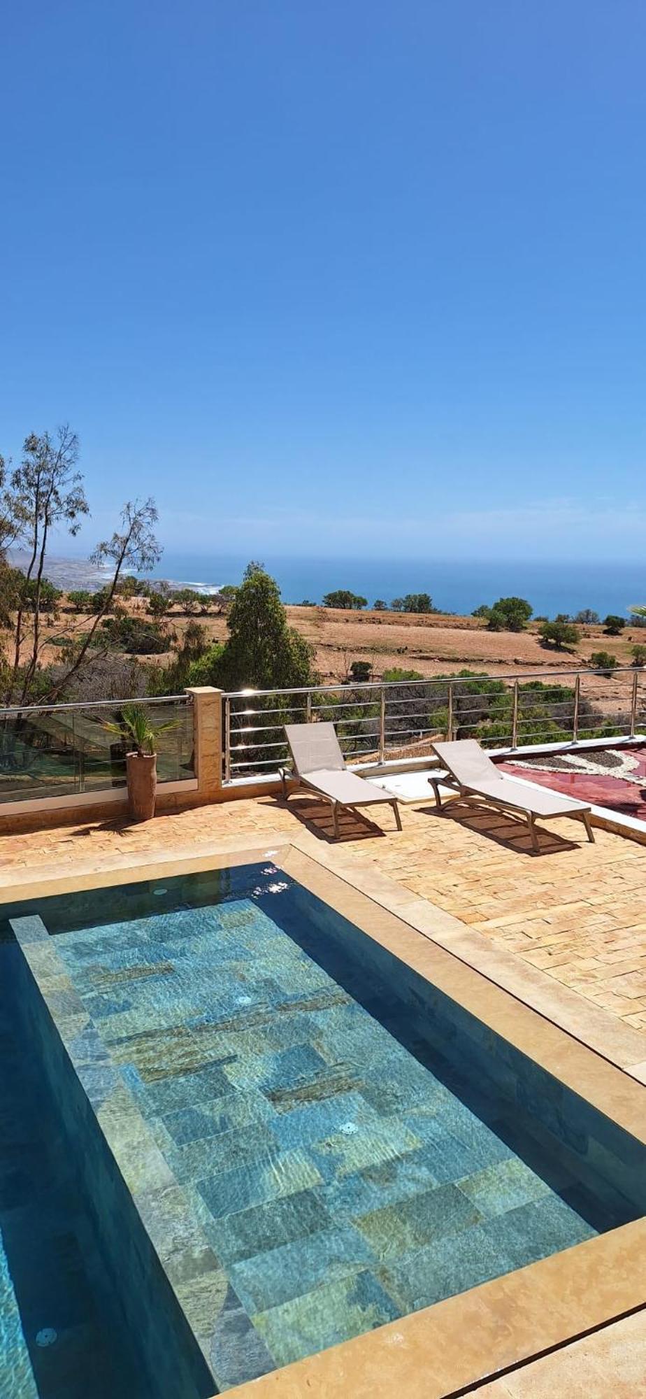 Апартаменты Taghazout Ocean With Pool , Fitness And Ocean View Экстерьер фото